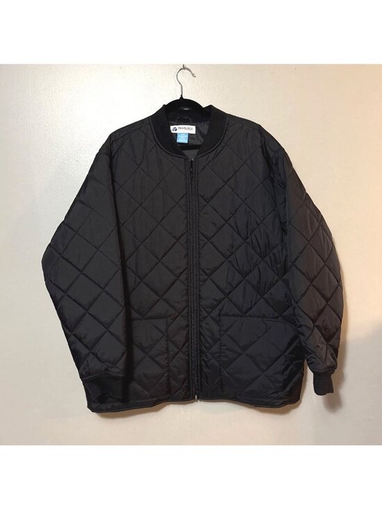 PHYS.SCI Other - Mens Black Quilted Jacket By PHYS.SCI Large Nylon & Polyester Lightweight Design
